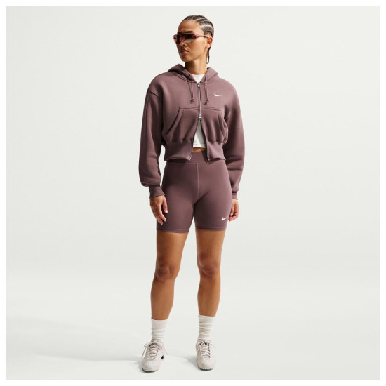 Nike Γυναικείο σορτς-κολάν Sportswear Classics High-Waisted 8'' Shorts